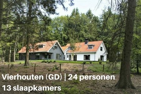 Groot vakantiehuis in Nederland voor 24 personen