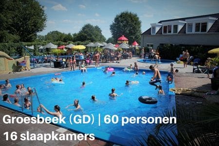 Vakantiehuis voor 60 personen in Gelderland