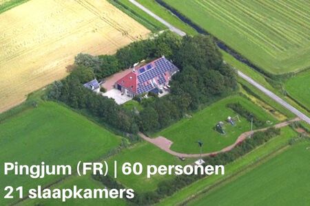 Groot groepshuis voor 60 personen in Friesland