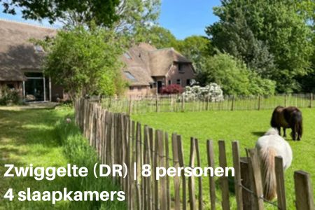 Vakantiehuis voor 8 personen met 4 slaapkamers in Zwiggelte, Drenthe