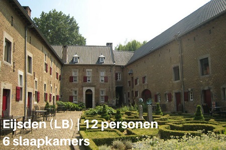Groepsaccommodatie Meschermolen, Limburg, Eijsden, 12 personen, 6 slaapkamers (klein)