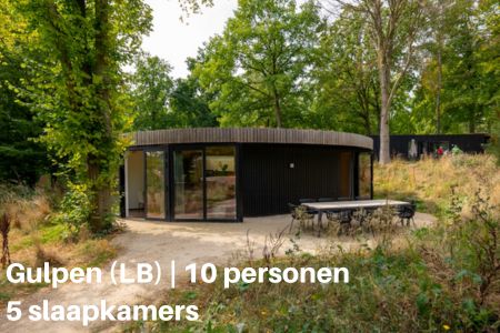 Lodge voor 10 personen met 5 slaapkamers in Gulpen, Zuid-Limburg