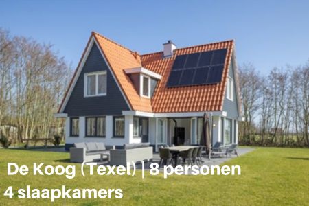Villa voor 8 personen met 4 slaapkamers op Kustpark Texel, De Koog