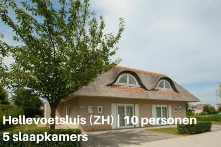 Groepsaccommodatie Hellevoetsluis, Zuid Holland, voor 10 personen