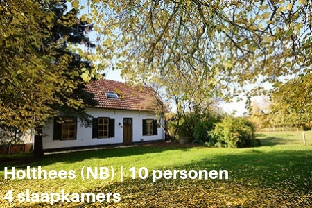 10 persoons Vakantiehuis, Brabant, Holthees, 4 slaapkamers