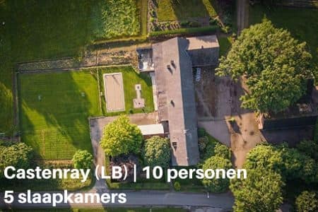 Vakantiehuisje 10 personen met 5 slaapkamers, Castenray (Limburg)