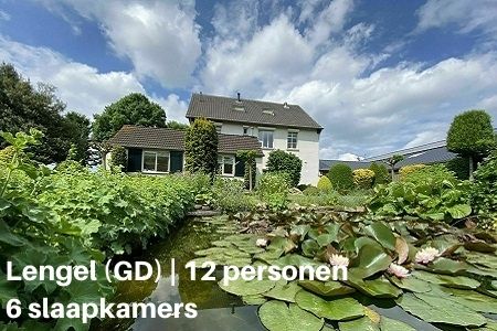 12-persoons vakantiehuis in Lengel, Gelderland