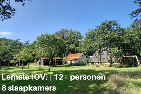 Vakantieboerderij voor 12 tot 20 personen in Overijssel