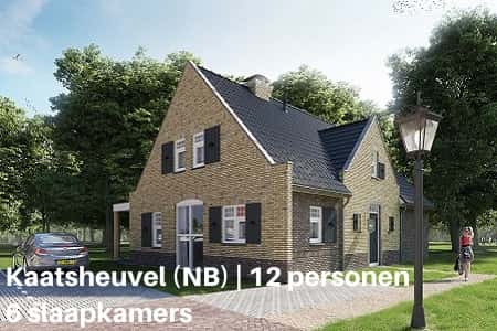 Huis voor 12 personen bij de Efteling, Kaatsheuvel