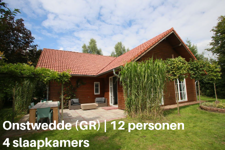 Groepsaccommodatie-Vakantiehuis-Vakantiepark-De-Sikkenberg-3-Groningen-Onstwedde-12-personen-4-slaapkamers