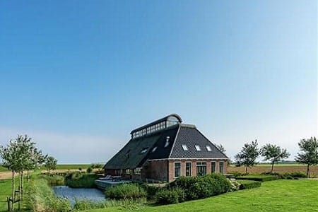 Groepsaccommodatie in de natuur Friesland 12 personen