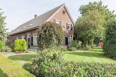 Groot vakantiehuis in de natuur 16 personen Limburg Groote Peel