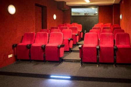 Groot vakantiehuis met bioscoop