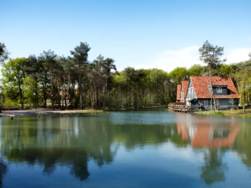 Groepsaccommodatie Boshuys aan het water bij de Efteling