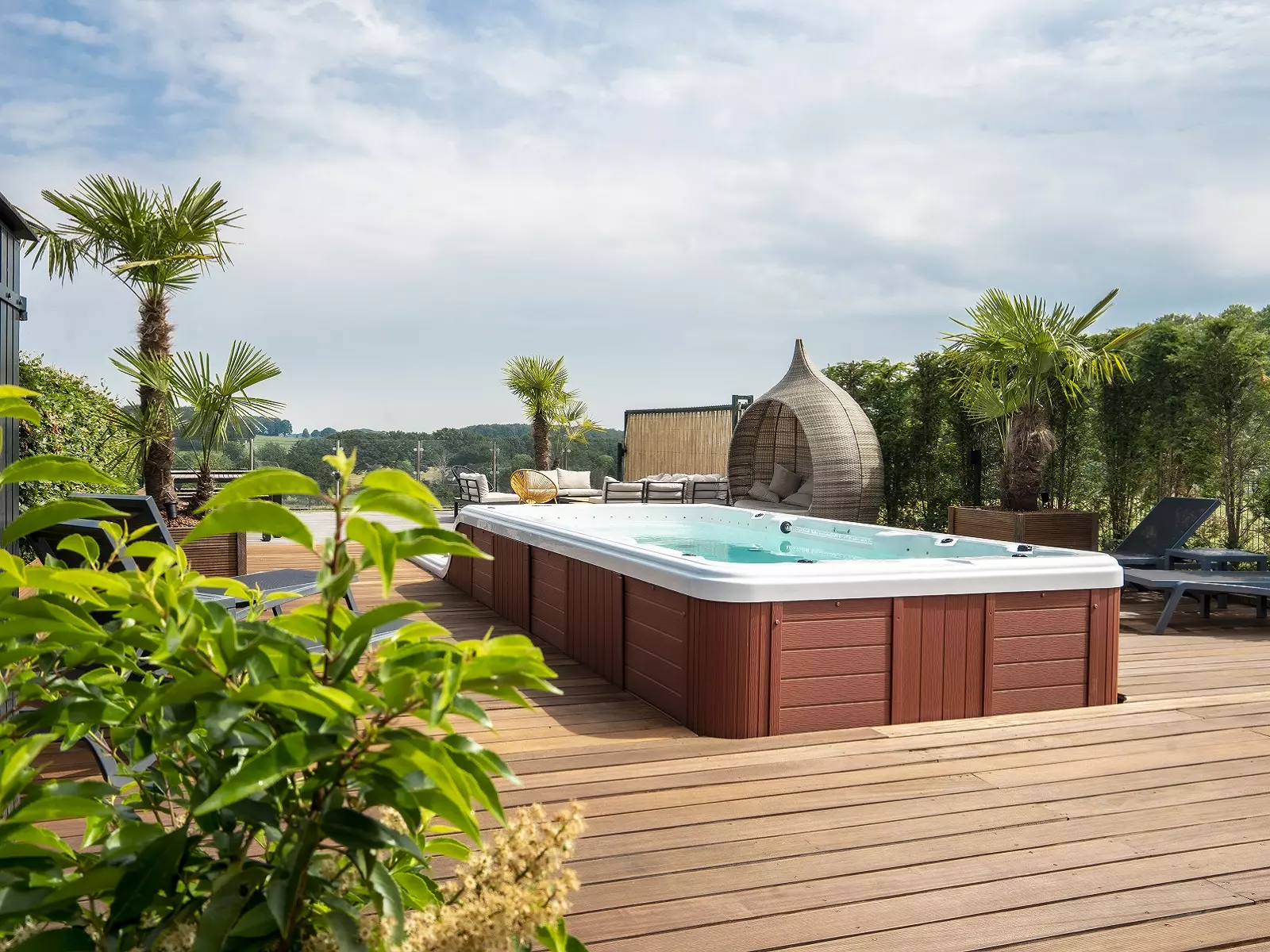 Luxe groepsaccommodatie voor 40 tot 50 met zwemspa en sauna