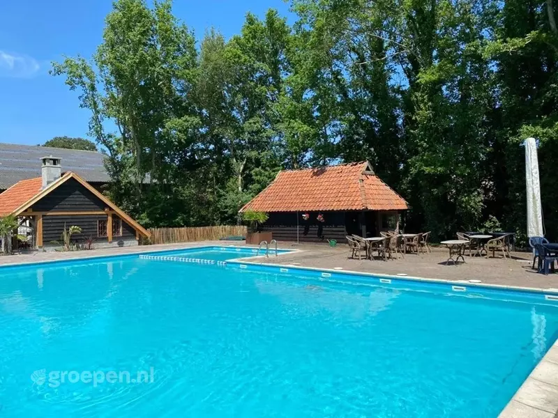 Grote vakantieboerderij met zwembad in Overijssel