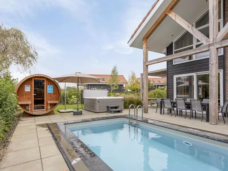 Luxe wellness huis voor 10 personen
