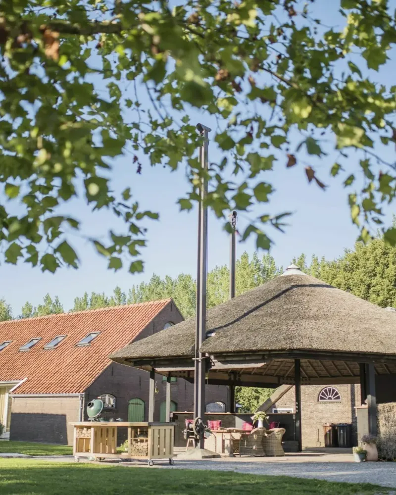 Luxe vakantieboerderij Linschoten, Utrecht, voor 12 personen met 6 slaapkamers